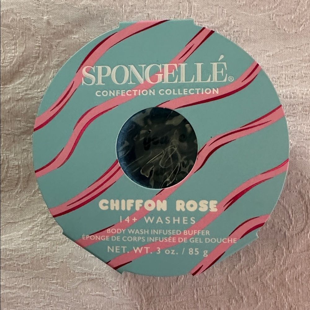 SPONGELLE Chiffon Rose Body Buffer Confection Collection